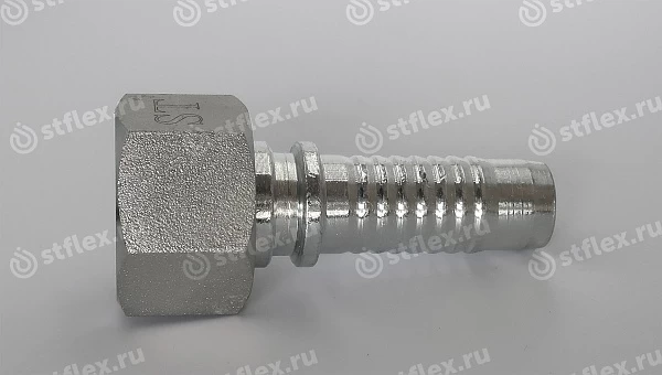 Фитинг с гайкой DKI ниппель-обратный конус 74°