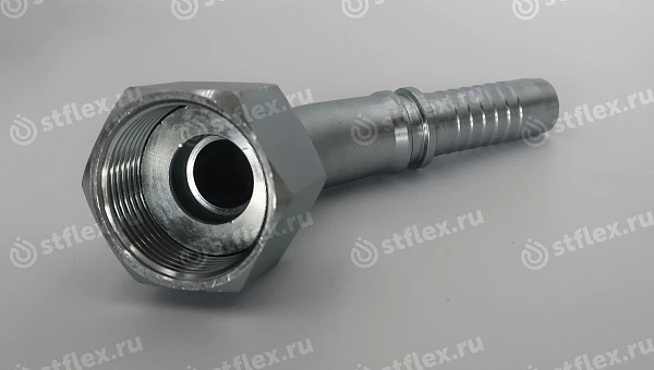 Фитинг ORFS 45° c плоским ниппелем