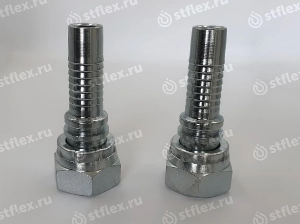 Фитинг-гайка DKOS ниппель-конус 24° с уплотнительным кольцом