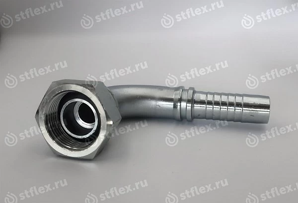 Фитинг BSP 90° ниппель-конус 60°