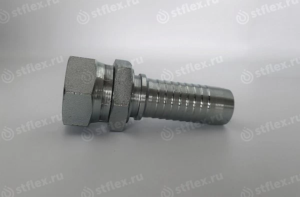 Фитинг JIC с двойным шестигранником ниппель-конус 74°