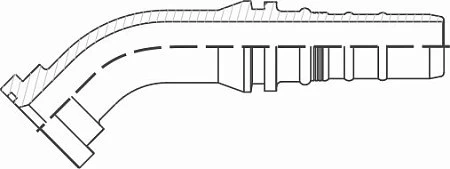Фланец SFL 67,5° (Interlock)