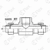 Т-образный, JIC 74°—Резьба Z (NPT), ввертной (ш-г-ш)