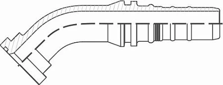 Фланец SF Cat 60° (Interlock)