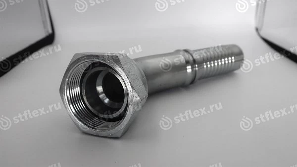 Фитинг BSP 45° ниппель-конус 60°