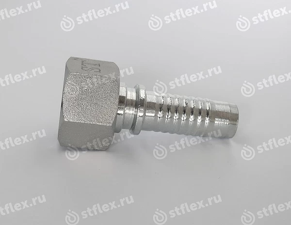 Фитинг с гайкой DKI ниппель-обратный конус 74°