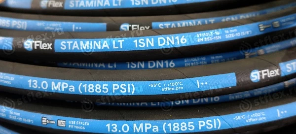 Рукав высокого давления 1SN EN 853 Stflex Stamina LT