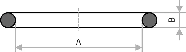 Уплотнительное кольцо для фитинга ORFS(ш)