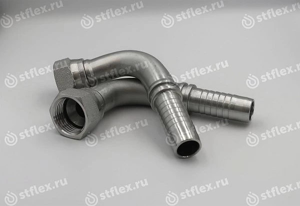 Фитинг JIC 90° ниппель-конус 74°