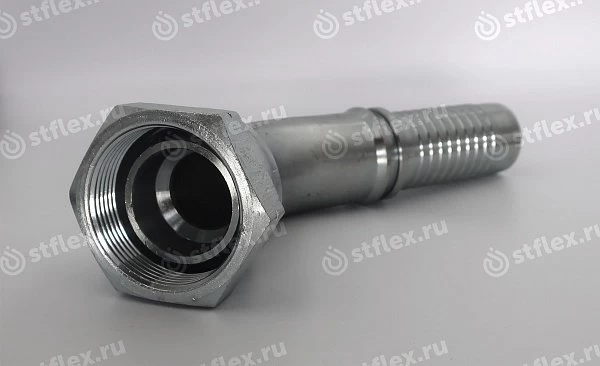 Фитинг BSP 45° ниппель-конус 60°