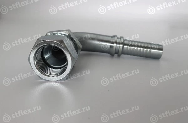 Фитинг JIS 90° (Komatsu) ниппель-конус 60°