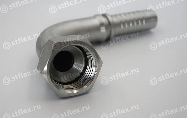 Фитинг JIC 90° ниппель-конус 74°