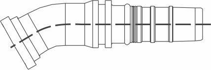 Фланец SFL 22,5° (Interlock)