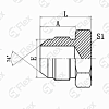 Заглушка-штуцер, JIC 74°