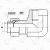 Угловой 90°, JIC 74°—Резьба Z (NPT), ввертной (ш-г)